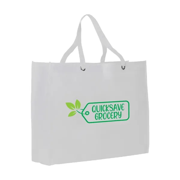 The bag you want for shopping sprees, THE SHOPPER non-woven tote... from ASI 62088 IDProductsource