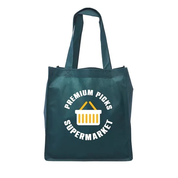 The Clipper Grocery tote bag is made 80 GSM Non-Woven Polypropylene... from ASI 62088 IDProductsource