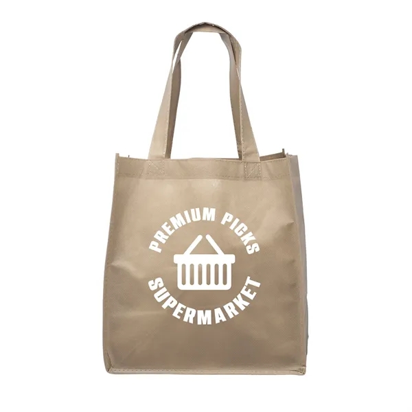 12" x 12.75" x 8" non-woven polypropylene tote bag with roomy... from ASI 62088 IDProductsource