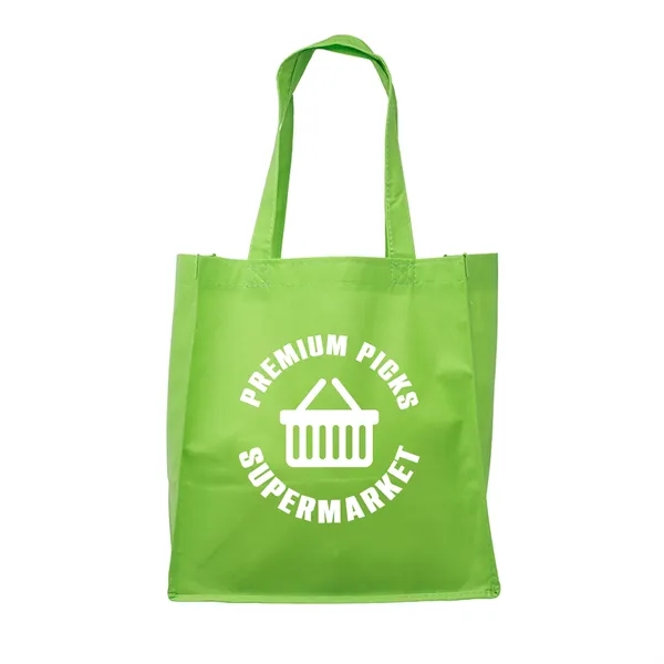 12" x 12.75" x 8" non-woven polypropylene tote bag with roomy... from ASI 62088 IDProductsource