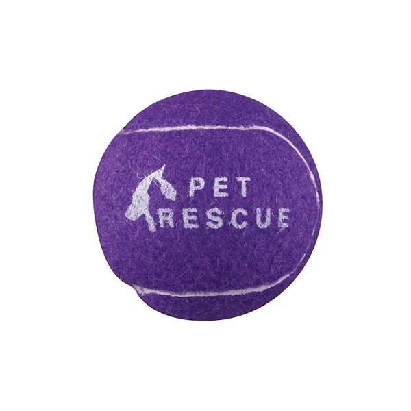 Rubber tennis ball with 100% polyester felt exterior.... from ASI 34063 alphabroder