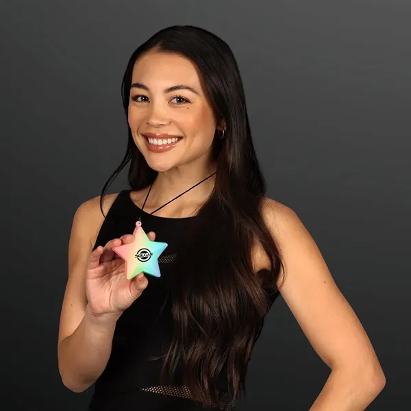 Shining Star Deco Light Necklace; Blank and Imprinted pricing... from ASI 34194 ALightPromos
