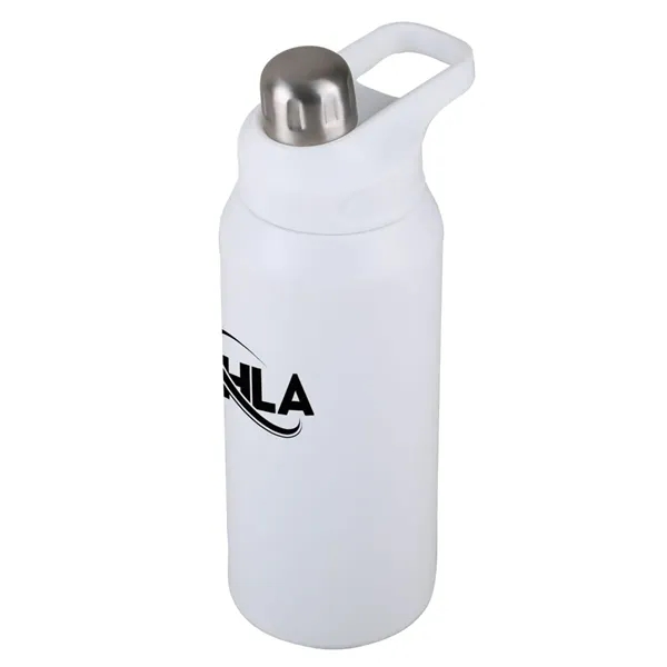 27 oz. stainless steel bottle with double-wall vacuum insulation and magnetic... from ASI 52840 Evans Manufacturing