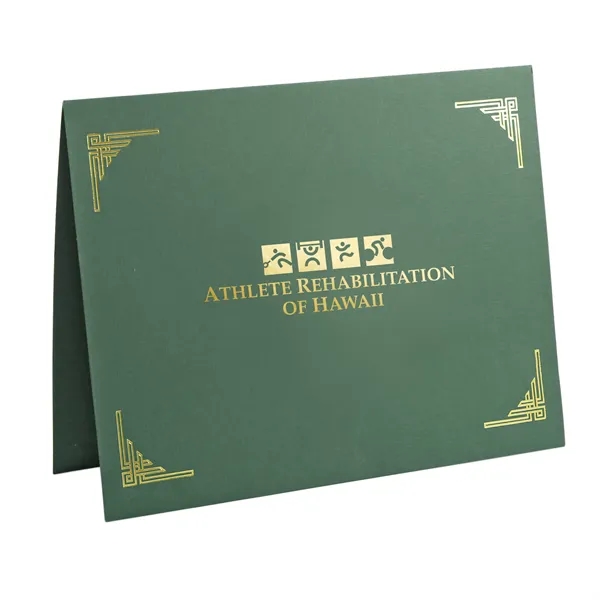 Classic Certificate Holder with dual corner slits accommodates 8" x 10"... from ASI 95280 Warwick Publishing Co / Warwick