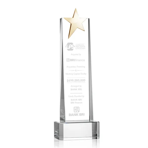 Fanshaw Gold Star on Base - Clear... from ASI 84592 St Regis Group / St Regis