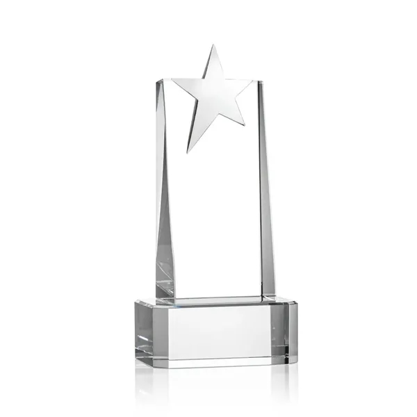 Fanshaw Silver Star VividPrint™ Award on Base - Clear... from ASI 84592 St Regis Group / St Regis
