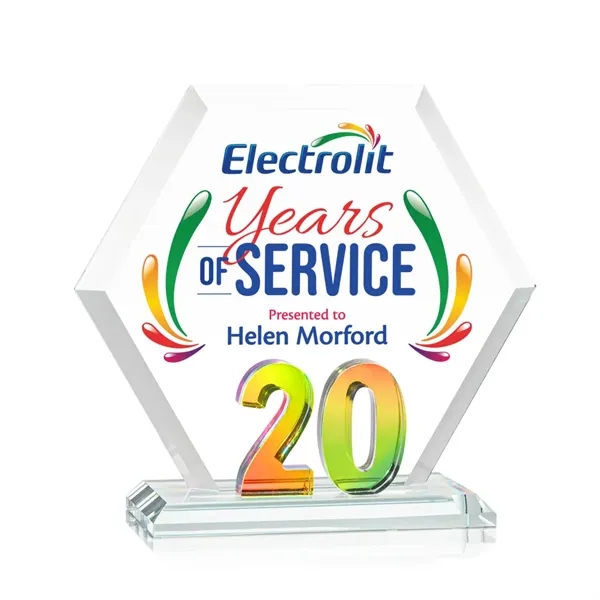 Mark a milestone in your organization with our Starfire Crystal Riviera... from ASI 84592 St Regis Group / St Regis