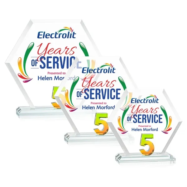 Mark a milestone in your organization with our Starfire Crystal Riviera... from ASI 84592 St Regis Group / St Regis