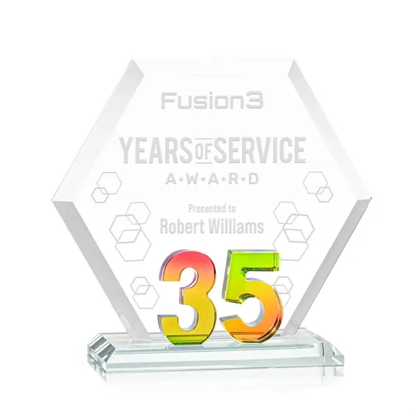 Mark a milestone in your organization with our Starfire Crystal Riviera... from ASI 84592 St Regis Group / St Regis