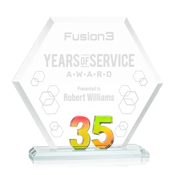 Mark a milestone in your organization with our Starfire Crystal Riviera... from ASI 84592 St Regis Group / St Regis