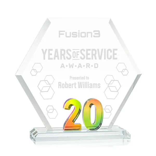 Mark a milestone in your organization with our Starfire Crystal Riviera... from ASI 84592 St Regis Group / St Regis