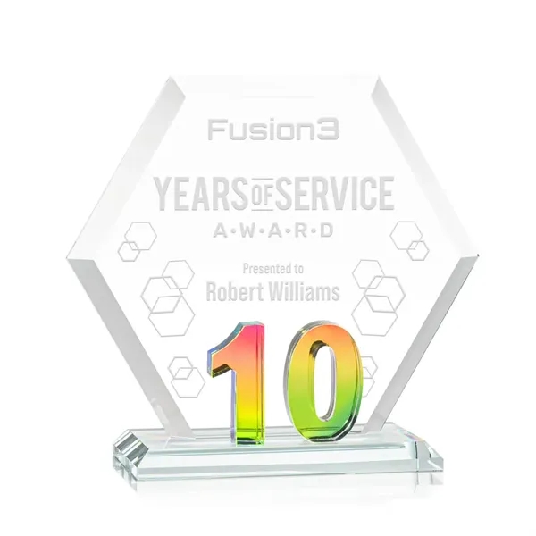 Mark a milestone in your organization with our Starfire Crystal Riviera... from ASI 84592 St Regis Group / St Regis