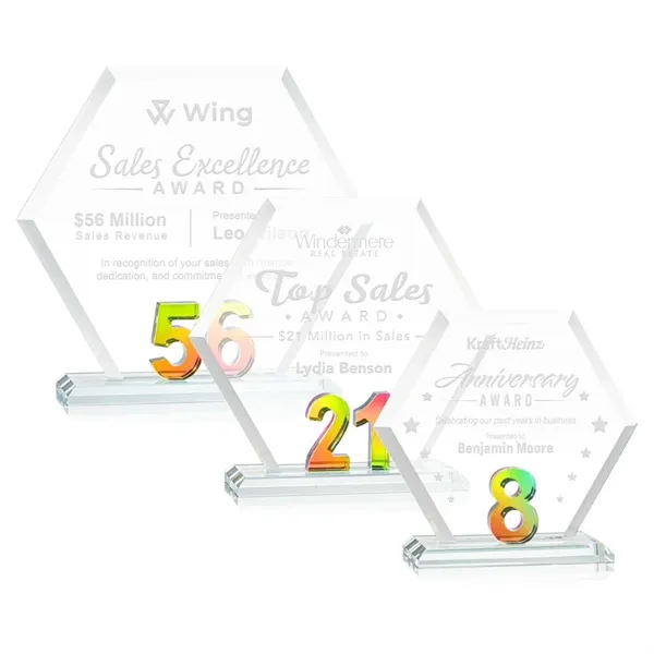 Mark a milestone in your organization with our Starfire Crystal Riviera... from ASI 84592 St Regis Group / St Regis