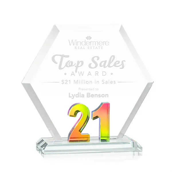 Mark a milestone in your organization with our Starfire Crystal Riviera... from ASI 84592 St Regis Group / St Regis