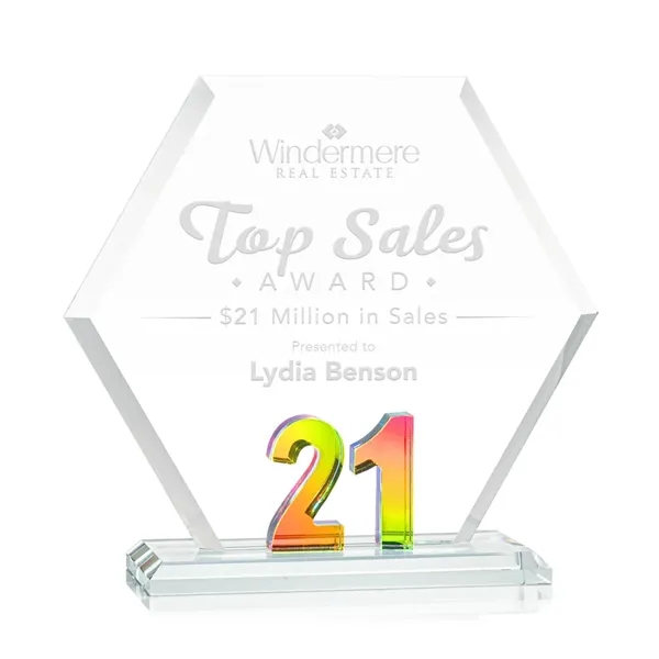 Mark a milestone in your organization with our Starfire Crystal Riviera... from ASI 84592 St Regis Group / St Regis