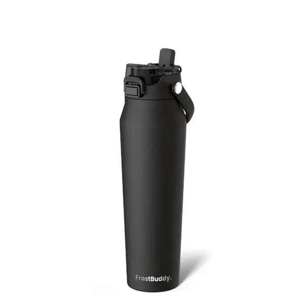 Frost Buddy 32oz double-wall stainless steel water bottle with spill-proof lid... from ASI 72657 Active Life Promo / Active Life