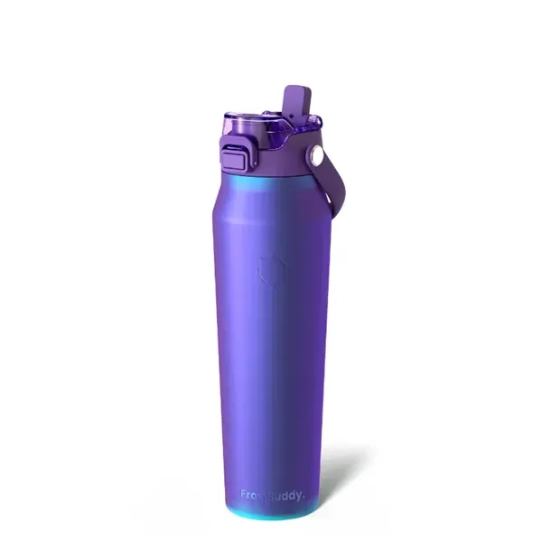 Frost Buddy 32oz double-wall stainless steel water bottle with spill-proof lid... from ASI 72657 Active Life Promo / Active Life