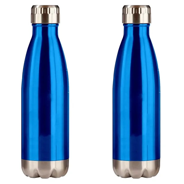 16 oz. stainless steel bottle with copper double wall vacuum insulation... from ASI 68507 The Magnet Group / Perfect Line