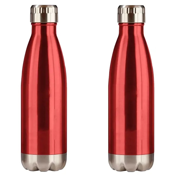 16 oz. stainless steel bottle with copper double wall vacuum insulation... from ASI 68507 The Magnet Group / Perfect Line