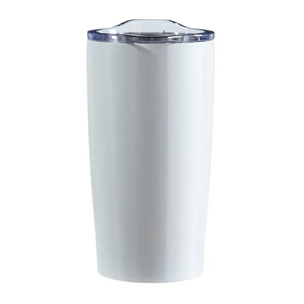 20 oz. double walled vacuum insulated stainless steel tumbler with slide... from ASI 68507 The Magnet Group / Perfect Line