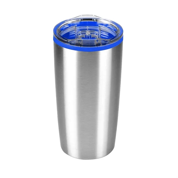 20 oz. double-walled stainless steel tumbler with slide closure lid.... from ASI 68507 The Magnet Group / Perfect Line