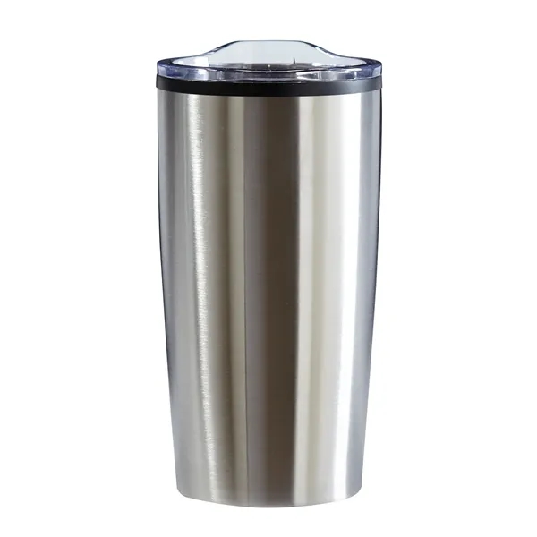 20 oz. double-walled stainless steel tumbler with slide closure lid.... from ASI 68507 The Magnet Group / Perfect Line