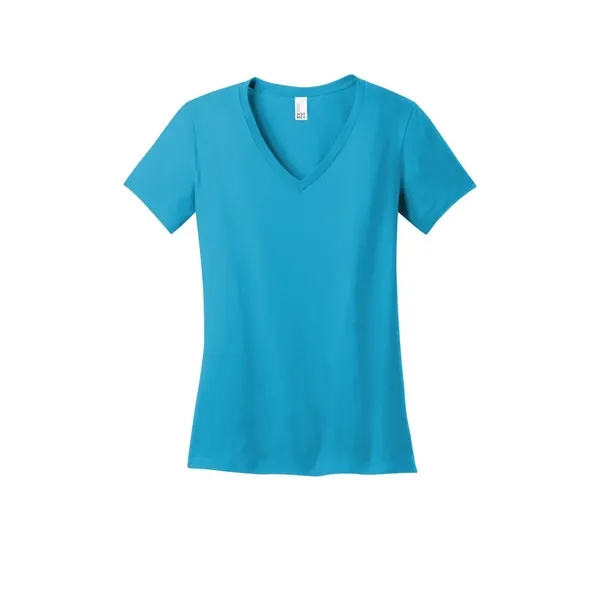 District® Women's Perfect Weight V-Neck Tee... from ASI 57371 Eyevertising