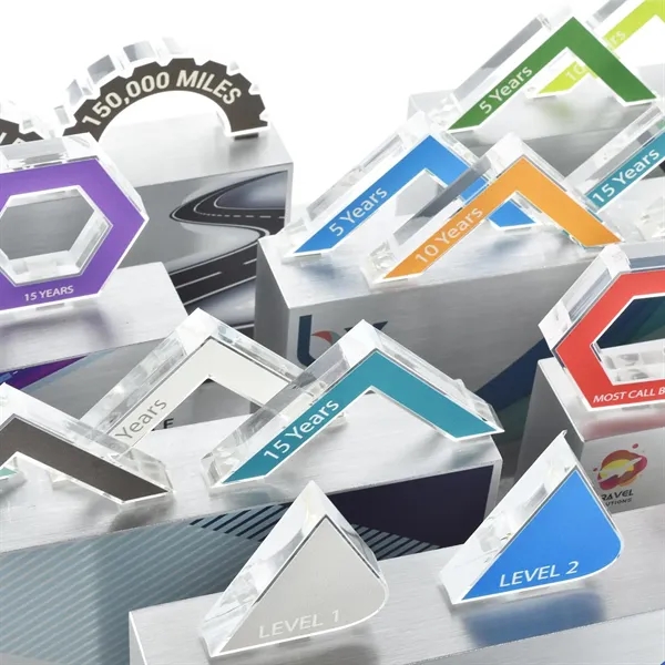 Magnetic acrylic attachments for Magnetism.... from ASI 93986 Visions/Awardcraft