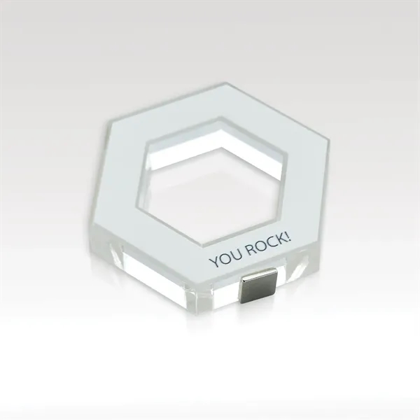 Magnetic acrylic attachments for Magnetism.... from ASI 93986 Visions/Awardcraft