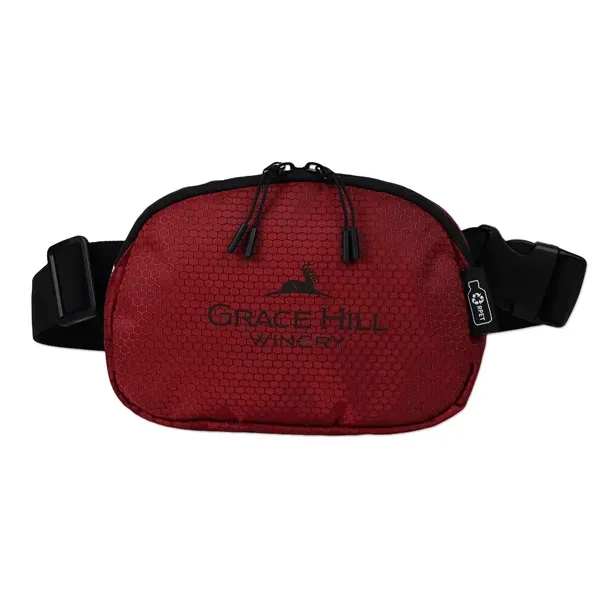 7.6" x 5.3" x 2.1" fanny pack with a zippered main... from ASI 98360 WOWLine / WOWLine®