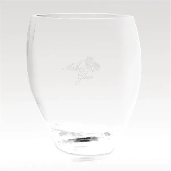 Hand-blown, non-leaded European crystal vase with customization and size options.... from ASI 93986 Visions/Awardcraft / Visions Awards