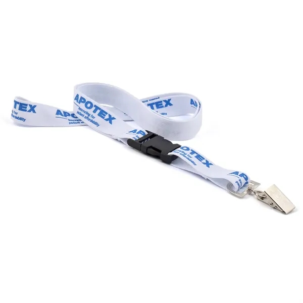 Tradeshow Classic Lanyard with a variety of attachments available.... from ASI 93987 Martini-Vispak Inc.