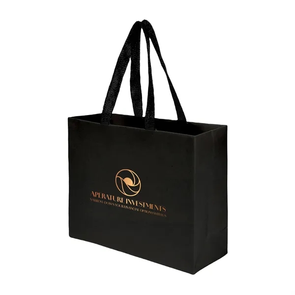 Sugarcane Paper Sustainable Bag with Embedded Web-Style Paper Handle.... from ASI 35290 American Ad Bag Co
