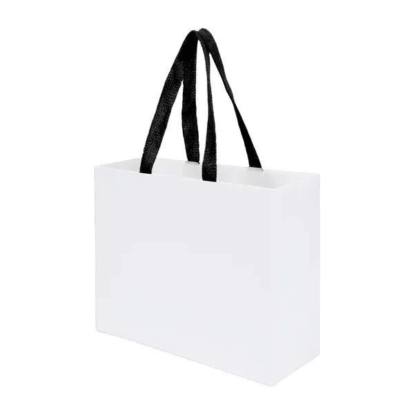 Sugarcane Paper Sustainable Bag with Embedded Web-Style Paper Handle.... from ASI 35290 American Ad Bag Co
