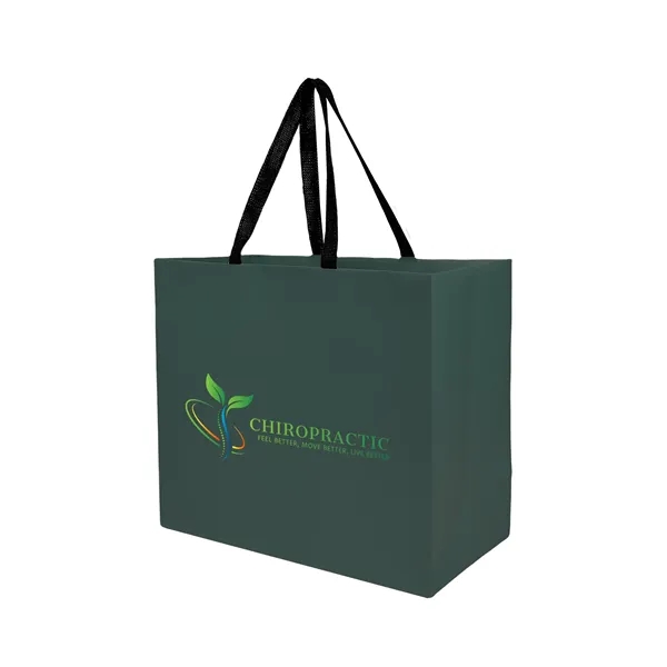 Sugarcane Paper Sustainable Bag with Embedded Web-Style Paper Handle.... from ASI 35290 American Ad Bag Co