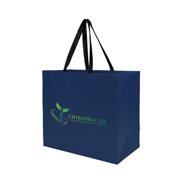 Sugarcane Paper Sustainable Bag with Embedded Web-Style Paper Handle.... from ASI 35290 American Ad Bag Co
