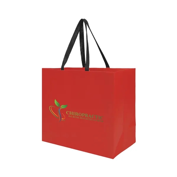 Sugarcane Paper Sustainable Bag with Embedded Web-Style Paper Handle.... from ASI 35290 American Ad Bag Co
