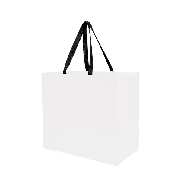 Sugarcane Paper Sustainable Bag with Embedded Web-Style Paper Handle.... from ASI 35290 American Ad Bag Co