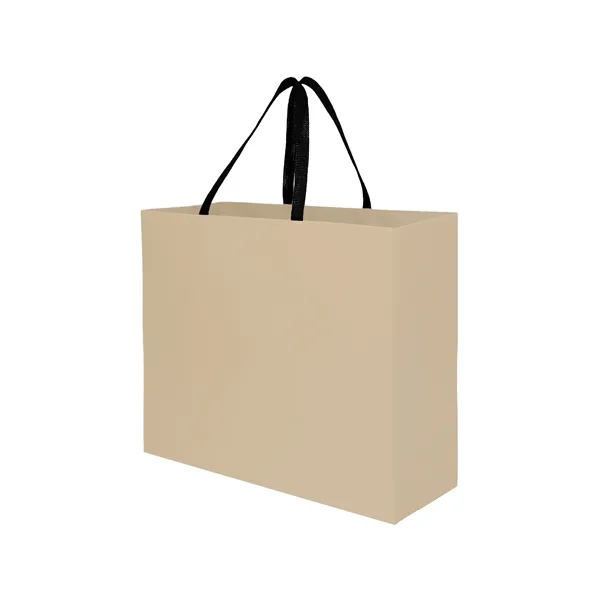 Sugarcane Paper Sustainable Bag with Embedded Web-Style Paper Handle.... from ASI 35290 American Ad Bag Co
