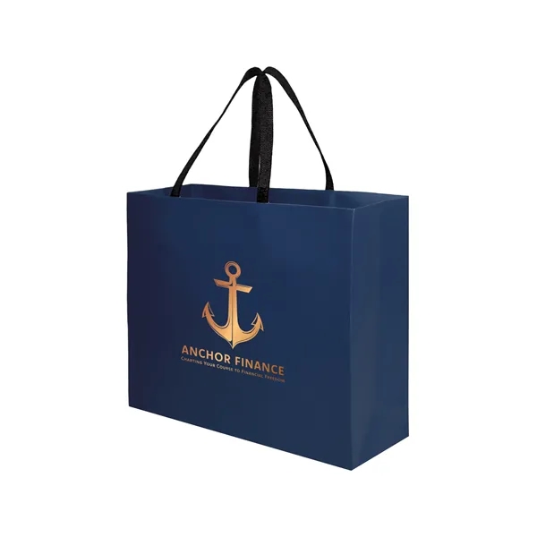 Sugarcane Paper Sustainable Bag with Embedded Web-Style Paper Handle.... from ASI 35290 American Ad Bag Co