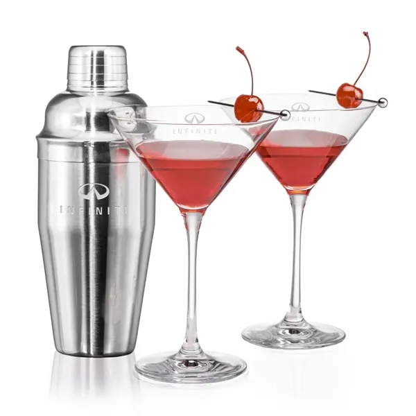 Connoisseur Shaker & Santiago Martini Set... from ASI 84592 St Regis Group