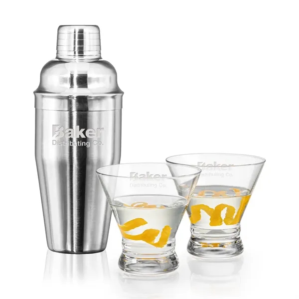 Connoisseur Shaker & Rideau Martini Set... from ASI 84592 St Regis Group