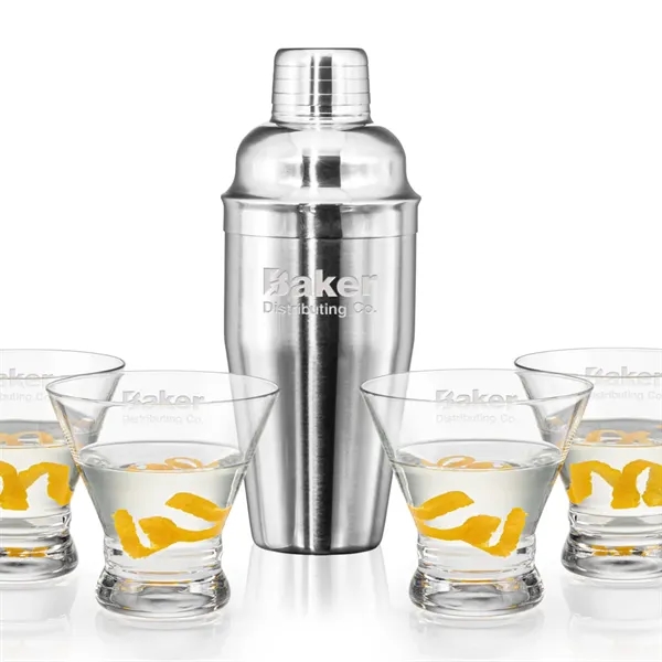 Connoisseur Shaker & Rideau Martini Set... from ASI 84592 St Regis Group
