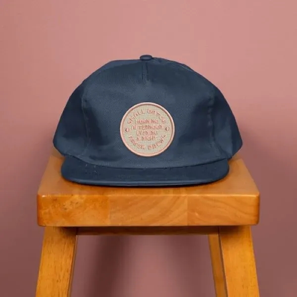 VINTAGE hat made of cotton twill with a flat brim.... from ASI 74710 Numo