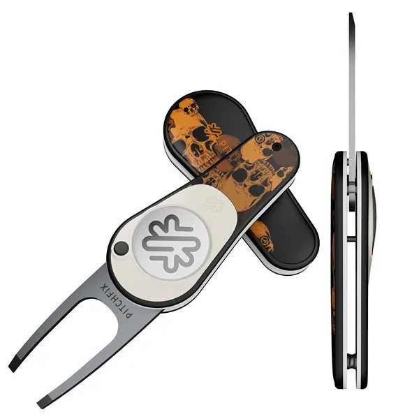 Pitchfix: The Ultima™ is a high-quality switchblade divot repair tool that... from ASI 61966 HPG / BCG Creations HPG Gold