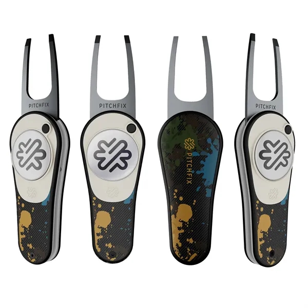 Pitchfix: The Ultima™ is a high-quality switchblade divot repair tool that... from ASI 61966 HPG / BCG Creations HPG Gold