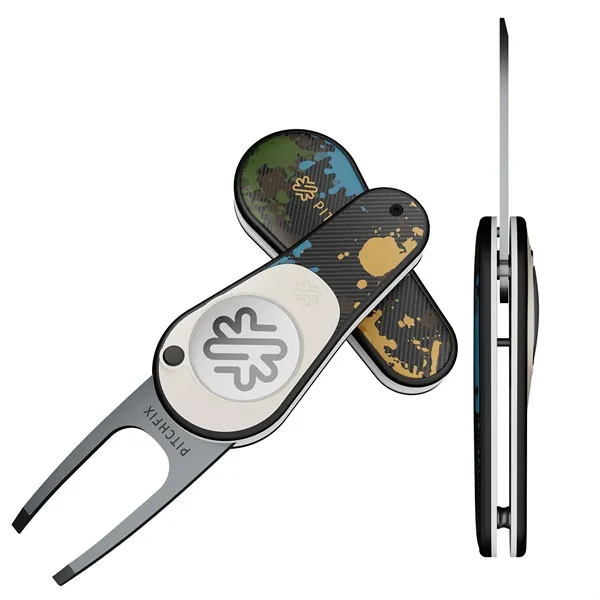 Pitchfix: The Ultima™ is a high-quality switchblade divot repair tool that... from ASI 61966 HPG / BCG Creations HPG Gold