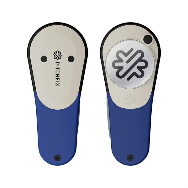 Pitchfix: The Icon is a premium switchblade divot tool with ABS... from ASI 61966 HPG / BCG Creations HPG Gold