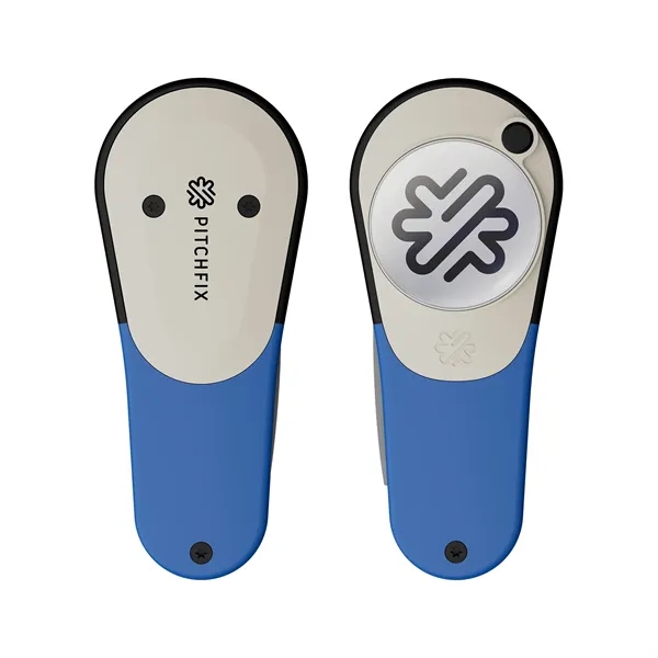 Pitchfix: The Icon is a premium switchblade divot tool with ABS... from ASI 61966 HPG / BCG Creations HPG Gold