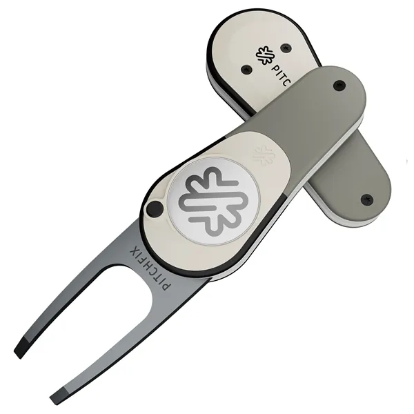 Pitchfix: The Icon is a premium switchblade divot tool with ABS... from ASI 61966 HPG / BCG Creations HPG Gold